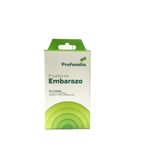 PRUEBA DE EMBARAZO PROFAMILIA CAJA X 1